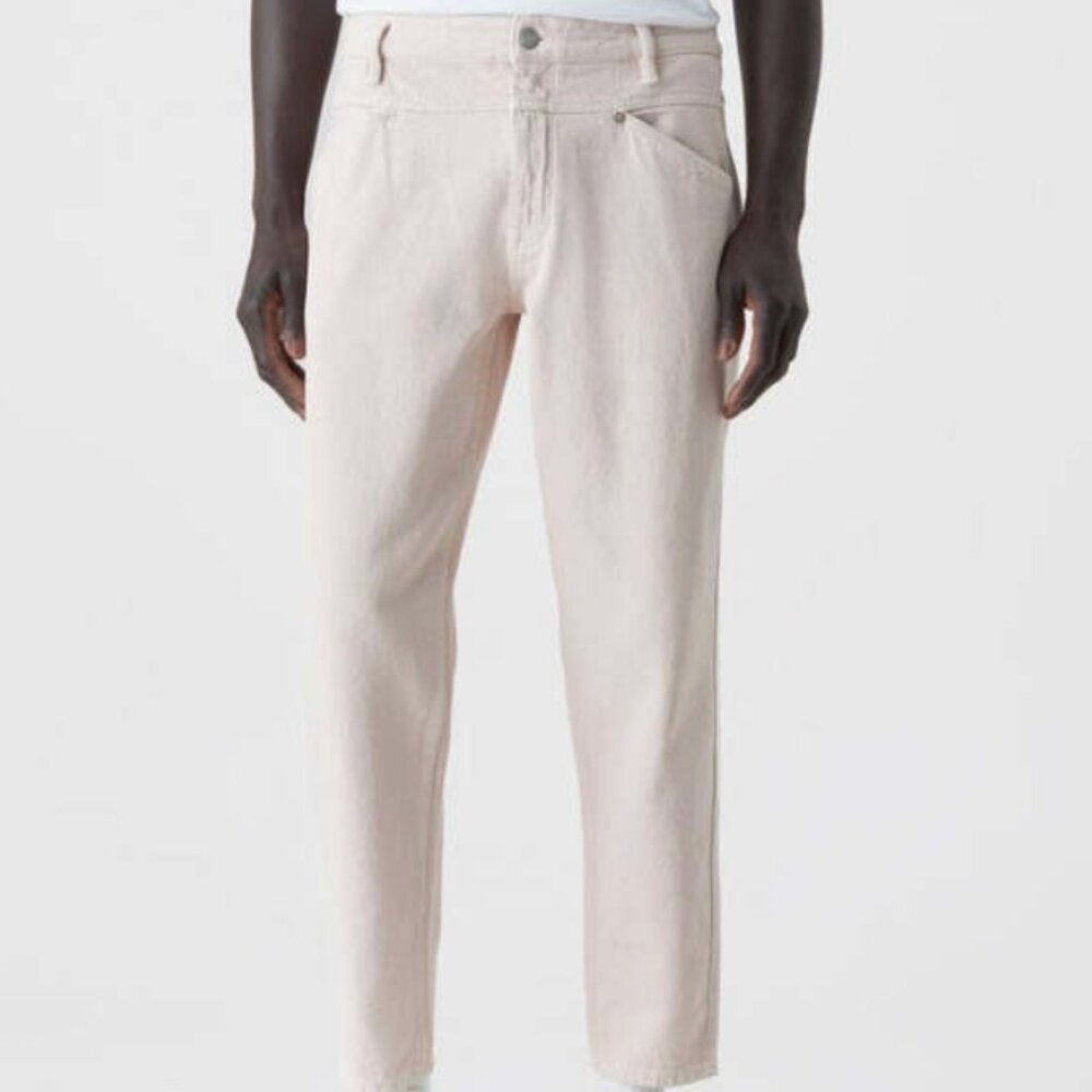 Closed Ivory organic cotton candiani cotton X lent Tapered denim 31/28
